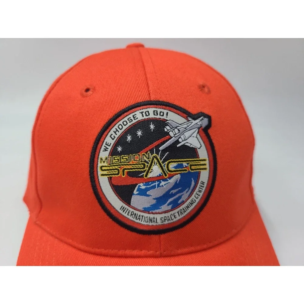 Youth Mission Space Epcot Walt Disney‎ World Adjustable Hat Cap Boys Girls Red